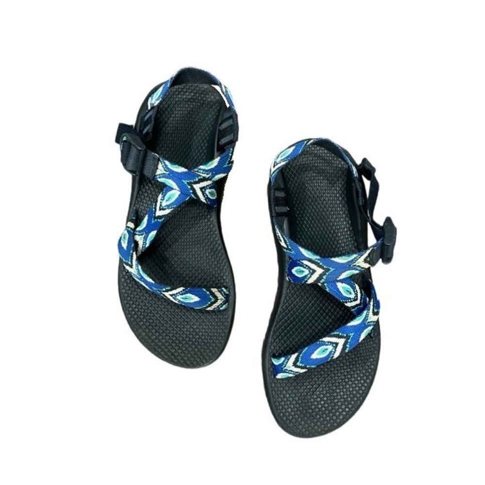 Chaco Z/1 Classic Geometric Strappy Hiking Sandals Size 9 Gorpcore Granola Girl